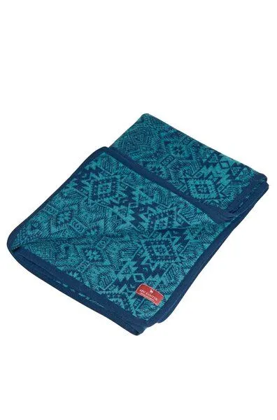 Apu Kuntur Apu Kuntur Alpaka Wende-Jacquard Decke AIANA aus 100% Baby Alpaka – Produktbild 2 von 4