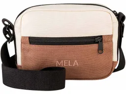 MELA MELA Bio-Umhängetasche 'PATNI', 1,8 l , nougat/ecru – Produktbild 1 von 1