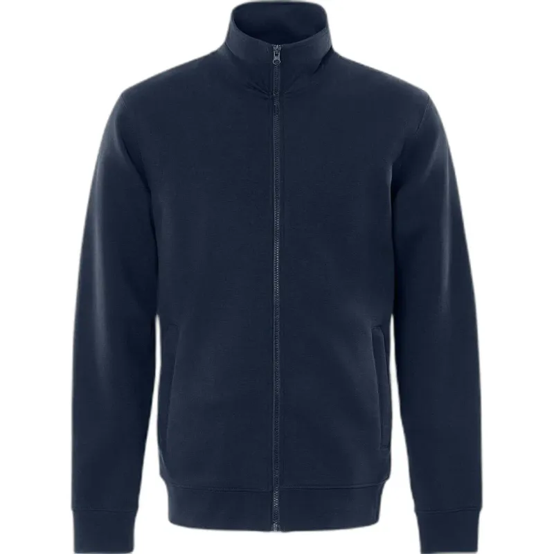 Fristads Full Zip Sweatshirt Fristads 1733 SWB, Bleu, – Produktbild 1 von 1