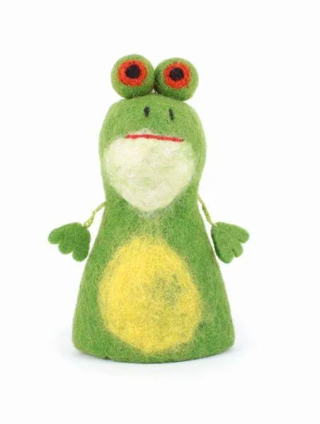 El Puente El Puente Eierwärmer "Frosch" | Fair Trade & Handmade aus Nepal, Grün, – Produktbild 1 von 1