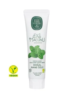 Eyüp Sabri Tuncer Eyüp Sabri Tuncer Natürliche Zahnpasta mit Minzextrakt – Vegan, Fluoridfrei & Zuckerfrei – Produktbild 1 von 1