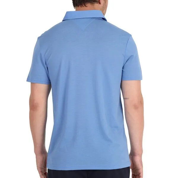 Woolona Woolona Merino Casual Herren Polo-Shirt - 100% Merinowolle, Blau, – Produktbild 3 von 3