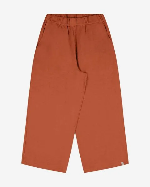 MATONA Matona Lange Hose | Culotte | aus Leinen, Rooibos, – Produktbild 3 von 3