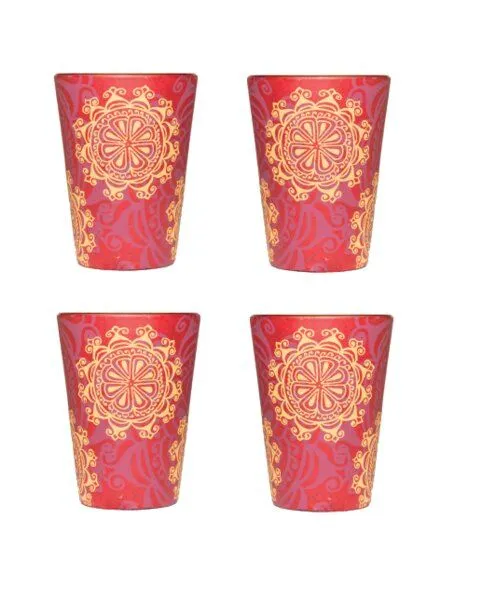 AROMASUTRA Aromasutra 4x Mandala Duftkerzen aus Sojawachs – Produktbild 7 von 8