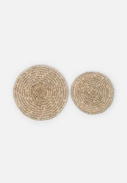 El Puente El Puente Untersetzer, 2er-Set | Fair Trade & Handmade aus Bangladesch – Produktbild 1 von 1