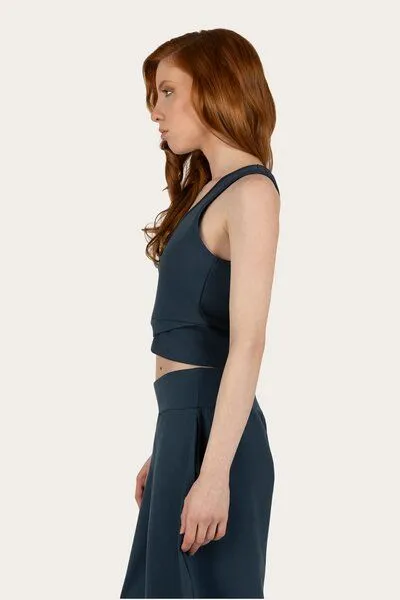 Urban Goddess Urban Goddess Sati Yoga Crop Tank Top, Orion (blau), – Produktbild 2 von 4