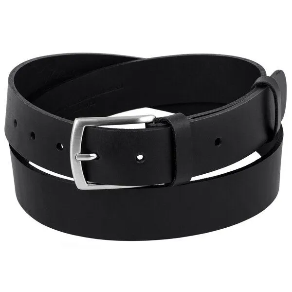 Simaru Simaru Ledergürtel Buenos Aires 35mm / Leder pflanzlich gegerbt, Schwarz, – Produktbild 2 von 4