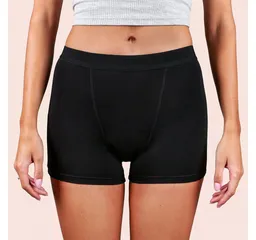 Taynie Taynie Periodenslip Shorts ultra - Periodenunterwäsche sehr starke Blutung - Damen (1-St., 1er-Pack) Auslaufsichere Periodenunterwäsche / Periodenslip aus Bio Baumwolle – Produktbild 1 von 1