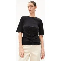 ARMEDANGELS ARMEDANGELS TRASLARAA JERSEY Damen T-Shirt aus Bio-Baumwolle, Black, – Produktbild 1 von 1