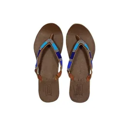 Swahili Coast Swahili Coast Ledersandalen mit Perlen - ATLAS – Produktbild 1 von 1