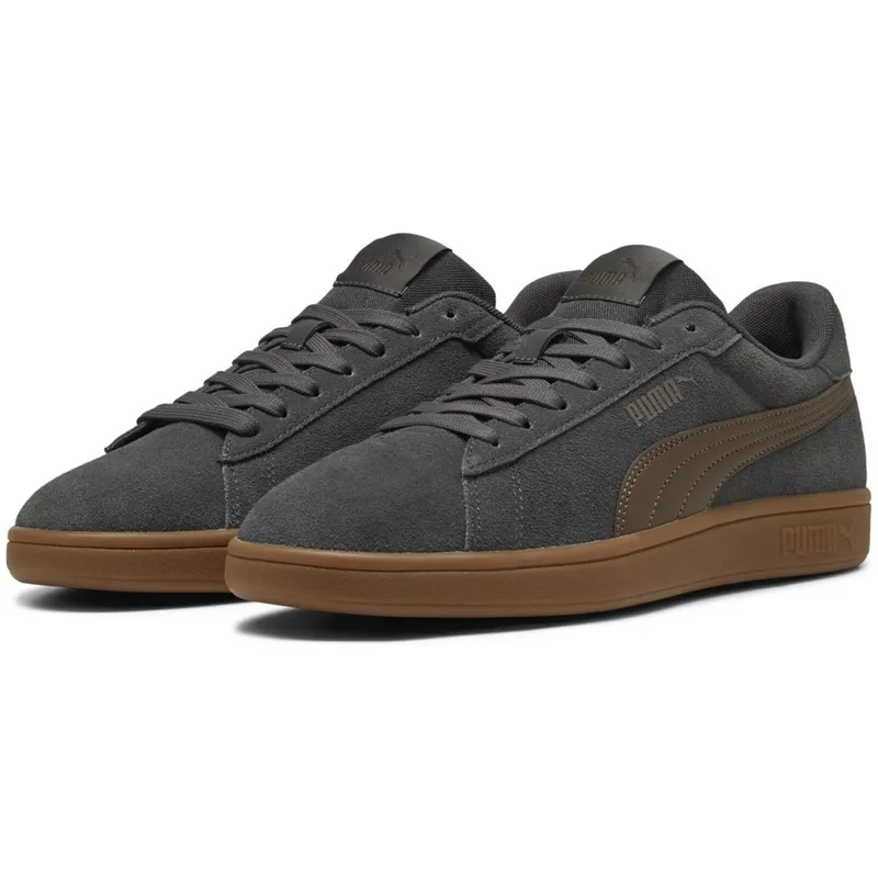 Puma Puma Smash 3.0 Unisex Sneaker Low, Grau, – Produktbild 2 von 5