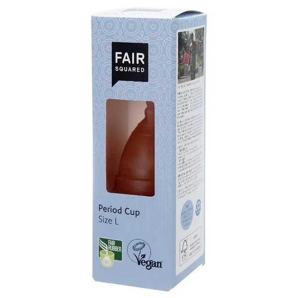 Fair Squared Menstruationsbecher Period Cup Größe L – Produktbild 1 von 7