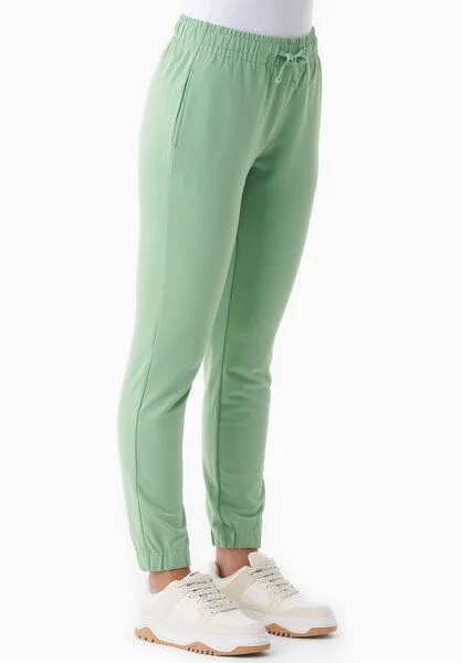 ORGANICATION ORGANICATION PEERA | Leichte Sweathose aus Bio-Baumwolle, Mineral green, – Produktbild 2 von 4
