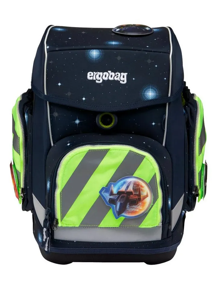 Ergobag Ergobag Schulranzen pack Sicherheitsset mit Reflektorstreifen (3-tlg), Grün, – Produktbild 3 von 4
