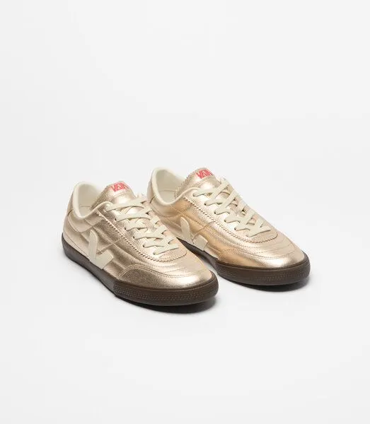 Veja Veja Damen-Sneaker Panenka OT Leather Platine Pierre Eagle – Produktbild 4 von 4