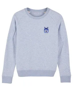 University of Soul University of Soul Damen Sweatshirt aus Bio-Baumwolle "Wolf" – Produktbild 1 von 1