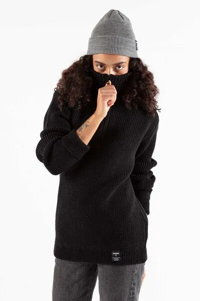 JECKYBENG JECKYBENG The MERINO TROYER, Schwarz, – Produktbild 1 von 3