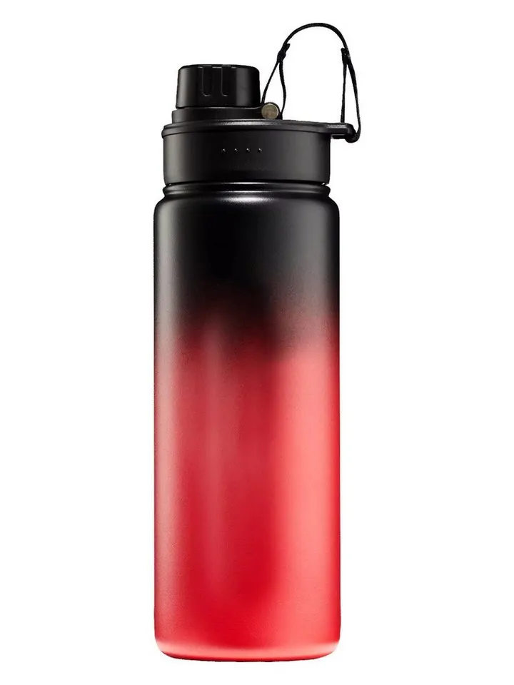 Satch Satch Trinkflasche Trinkflasche, auslaufsicher und kohlensäuregeeignet, Rot, – Produktbild 2 von 5