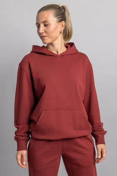 DIRTS dirts Classic Hoodie, Royal burgundy, – Produktbild 3 von 3