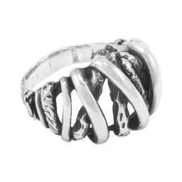 pakilia pakilia Silber Ring Gitter Fair-Trade und handmade – Produktbild 1 von 1