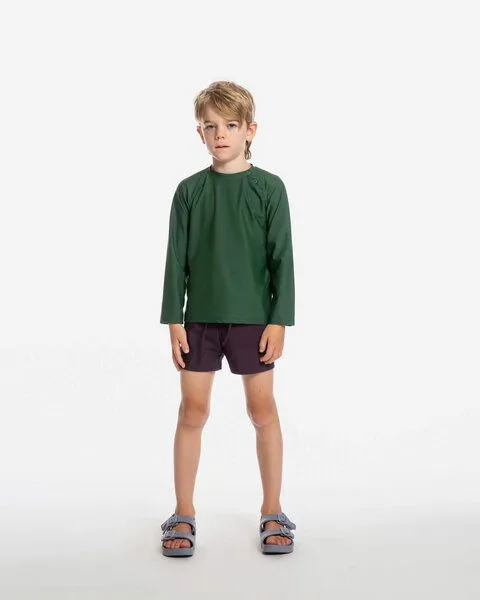 MATONA Matona Badeshirt | Swim Top | aus Econyl, Basil, – Produktbild 3 von 4