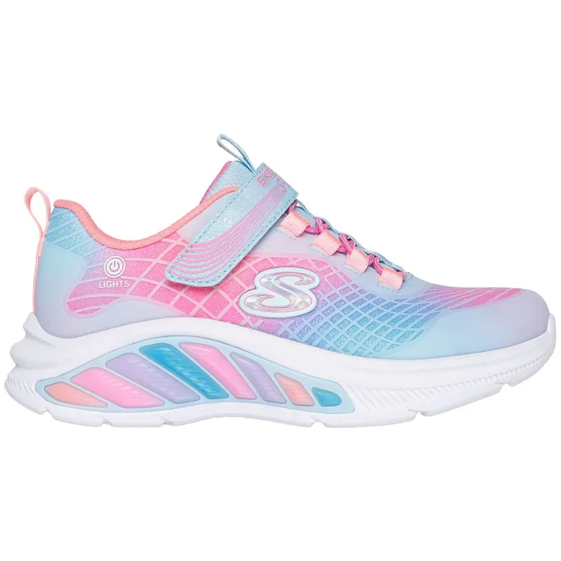 Skechers Skechers Rainbow Cruisers-RAINBOW REFLE Klettschuh 100% vegan, Blau, – Produktbild 1 von 8