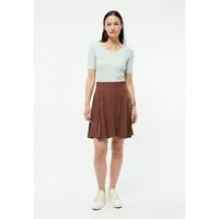 Givn Berlin Givn Berlin Kurzer Rock GBMARIEL aus LENZING ECOVERO, Chocolate brown, – Produktbild 1 von 1