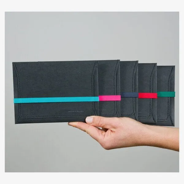 ANDERS & KOMISCH ANDERS & KOMISCH Reiseetui für Reisepass, nachhaltig aus Papier, Schwarz, – Produktbild 6 von 6