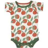 Pigeon by Organics for Kids Pigeon by Organics for Kids Kinder-Kurzarmbody mit Aufdruck, Orange-grün (orangenaufdruck), – Produktbild 1 von 1