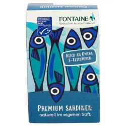 Fontaine Premium-Sardinen naturell – Produktbild 1 von 1