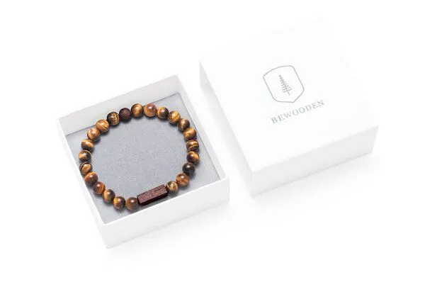 BeWooden BeWooden Perlenarmband Tigris Bracelet – Produktbild 2 von 2