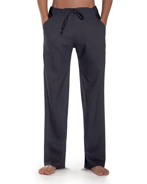 SCHAZAD Leinenhose Essential Slim von SCHAZAD, Anthrazit, – Produktbild 1 von 2