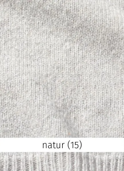 Heidekönigin Heidekönigin Stehbundpullover MELIERT, Natur, – Produktbild 3 von 3