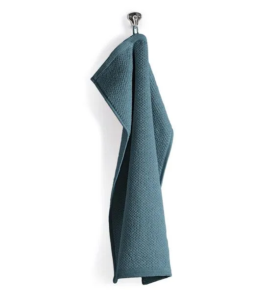 Kushel Towels Kushel Towels Gästehandtuch aus Biobaumwolle & TENCEL Modal, Pacific petrol, – Produktbild 1 von 2
