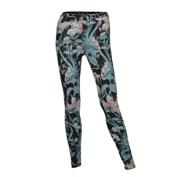 Frija Omina Frija Omina Bio Leggings Muster, Jungle (schwarz), – Produktbild 1 von 1