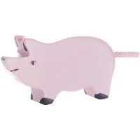 Holztiger Holztiger Holzfigur "Ferkel" Auf dem Bauernhof Maße 6,5 x 1,9 x 4 cm – Produktbild 1 von 1