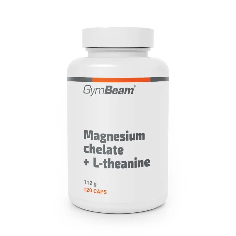 GymBeam GymBeam Magnesiumchelat + L-Theanin 120 Kapseln – Produktbild 1 von 1