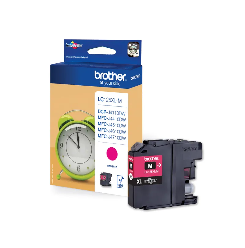 Brother Brother Tintenpatrone LC125XLM magenta – Produktbild 1 von 3