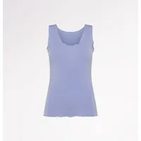 CASAGiN CASAGiN Gerafftes Tanktop mit weiten Schultern aus TENCEL, Lila, – Produktbild 1 von 1