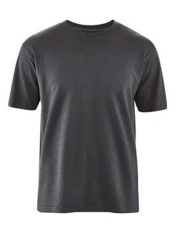 HempAge Hempage Herren vegan T-Shirt Basic Schwarz – Produktbild 1 von 1