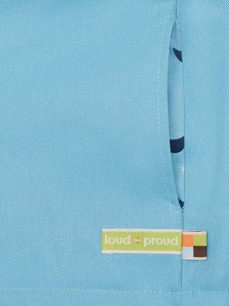 loud + proud loud + proud Babys & Kinder Outdoorjacke Uni mit Futter, GOTS-zertifiziert, Air(blau), – Produktbild 4 von 4