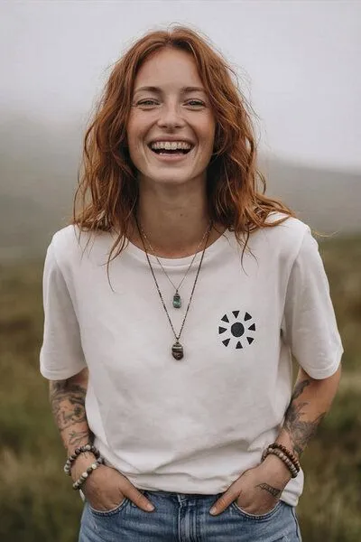 KOKOworld KOKOworld T-Shirt Crow, Nature sun&soil (natur), – Produktbild 4 von 4