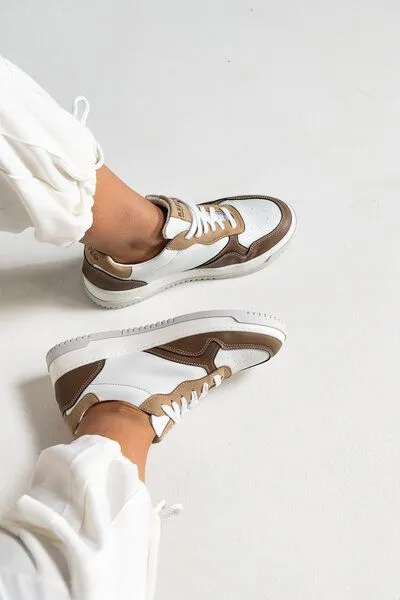 Risorse Future Risorse Future Refe Wave Damensneaker, Taupe/haselnuss, – Produktbild 4 von 4