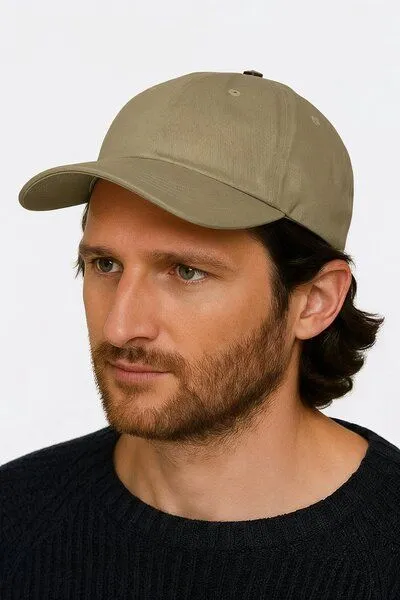 Lou-i Lou-i Dad Cap Bio-Baumwolle, Khaki, – Produktbild 2 von 4