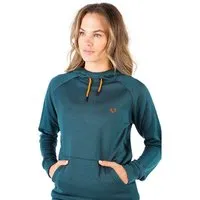 Woolona Woolona Kapuzenpullover - SCOUT - 100% Merinowolle, Blaugrün, – Produktbild 1 von 1