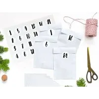 renna deluxe renna deluxe DIY Adventskalender zum Befüllen, Schwarz, – Produktbild 1 von 1