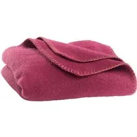 HANS NATUR Babydecke aus Schurwolle aubergine Maße 75 x 100 cm – Produktbild 1 von 1