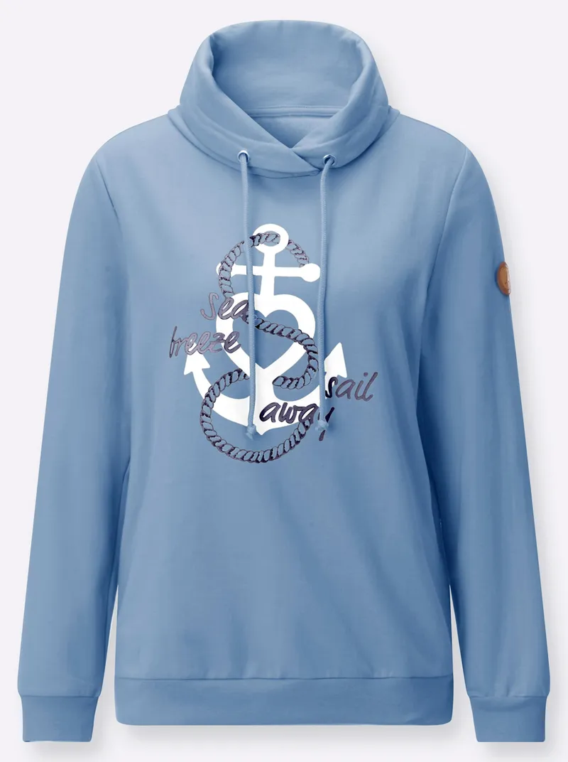Witt Sweatshirt himmelblau, Himmelblau, – Produktbild 2 von 2