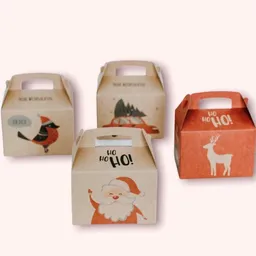 Fines Papeterie Fines Papeterie Giebelboxen 4er Set als Weihnachtsverpackung – Produktbild 1 von 1