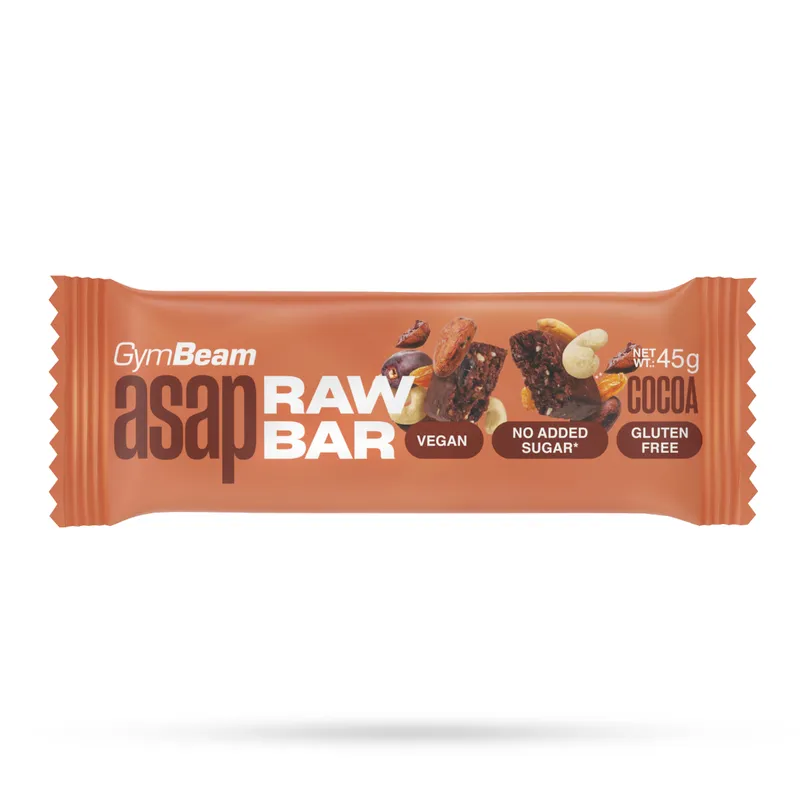 GymBeam ASAP GymBeam ASAP Raw Bar 45 g Kakao – Produktbild 1 von 1